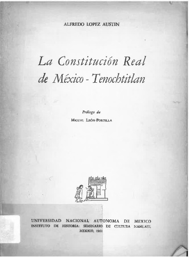 La Constitución Real de México-Tenochtitlan