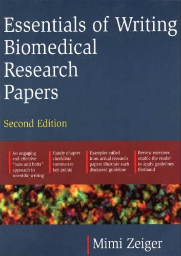 Essentials of Writing Biomedical Research Papers