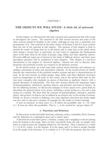 Math 731/732: Modern Algebra [Lecture notes]