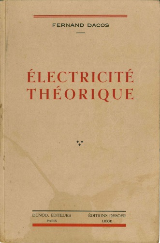 Electricité théorique