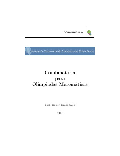 Combinatoria para Olimpiadas Matemáticas