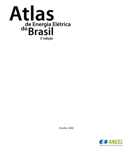 Atlas de energia eletrica do Brasil