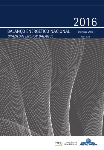 Balanço Energético Nacional 2016 (Ano base 2015)