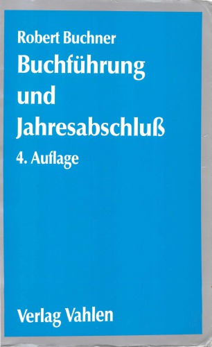 Buchführung und Jahresabschluß
