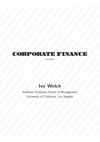 Corporate Finance