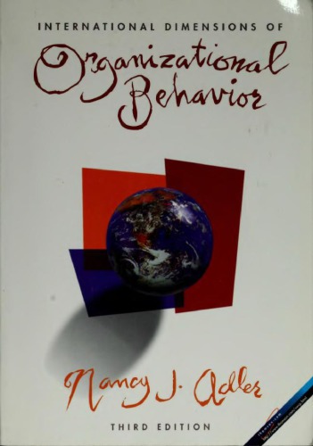 International dimensions of organizational behavior