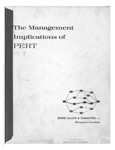 The management implications of PERT