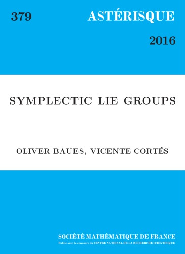Symplectic Lie Groups