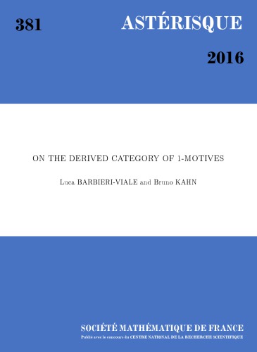 On the Derived Category of 1-motives