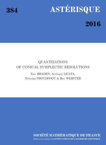 Quantizations of Conical Symplectic Resolutions