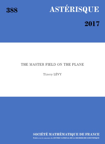 The master field on the plane