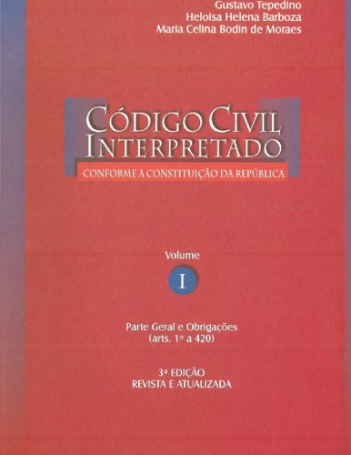 Código Civil Interpretado conforme a Constituição da República