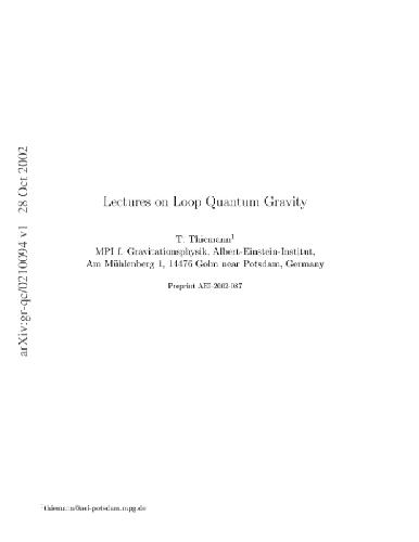Lectures on loop quantum gravity