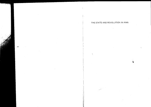 The State and Revolution in Iran (1962-1982)