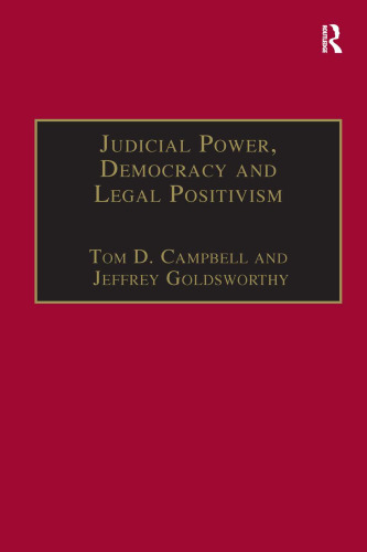 Judicial Power, Democracy and Legal Positivism