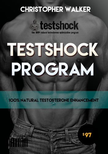 TestShock Program 100% Natural Testosterone Optimization Program (Black Edition)
