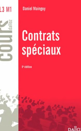 Contrats spéciaux