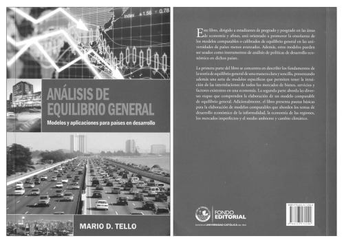 Análisis de equilibrio general . Modelos y aplicaciones para países en desarrollo