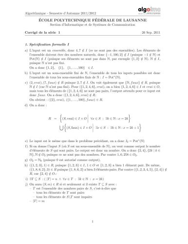 Algorithmique [Lecture notes]