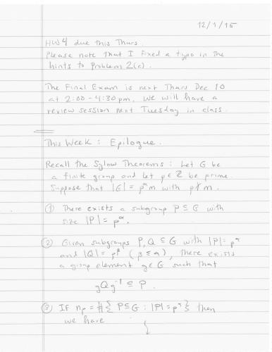 Grad Algebra I: Math 761 [Lecture notes]