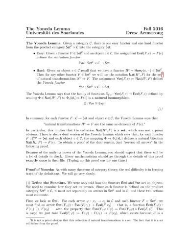 Fancy Algebra [Lecture notes]