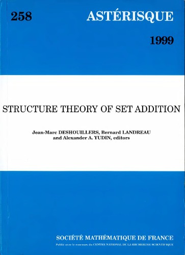 Structure theory of set addition