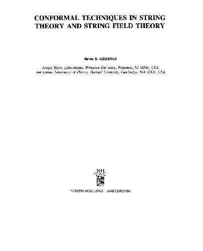 Conformal techniques in string theory and string field theory