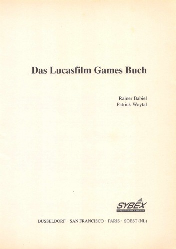 Das Lucasfilm Games Buch