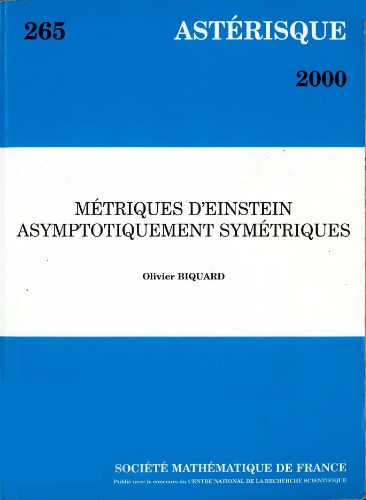 Métriques d’Einstein asymptotiquement symétriques