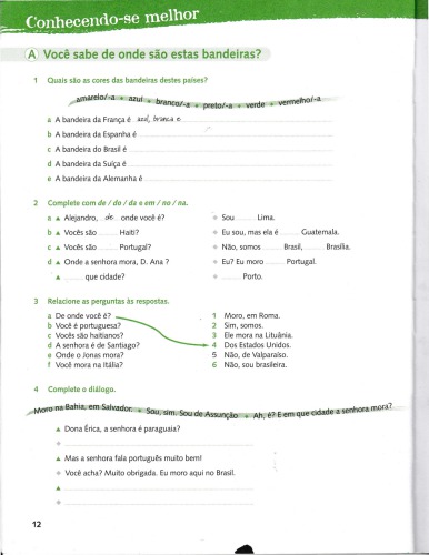 Oi Brasil Exercícios (Unidade 2)