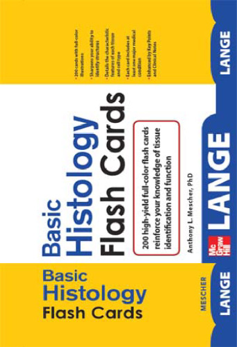 Lange Basic Histology Flash Cards