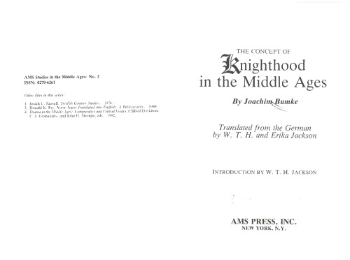 The Concept of Knighthood in the Middle Ages