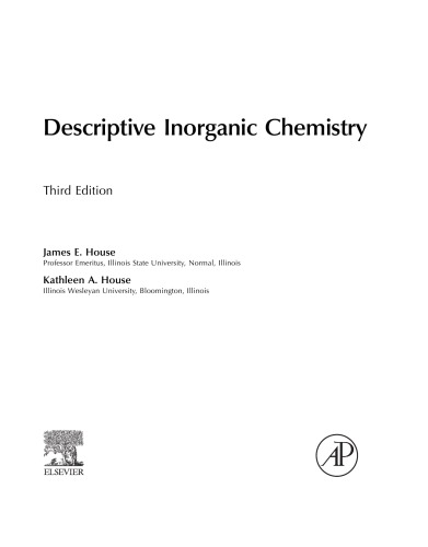 Descriptive Inorganic Chemistry