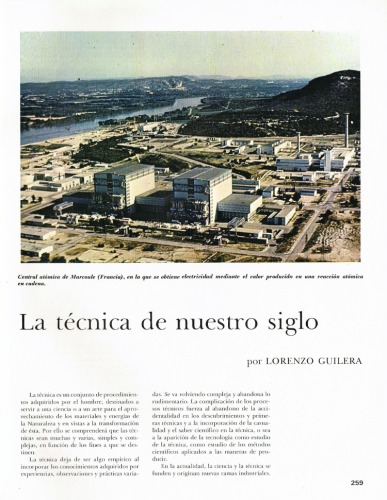 La técnica de nuestro siglo