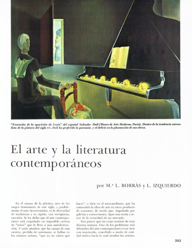 El arte y la literatura contemporáneos
