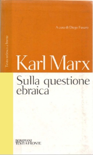 Sulla questione ebraica