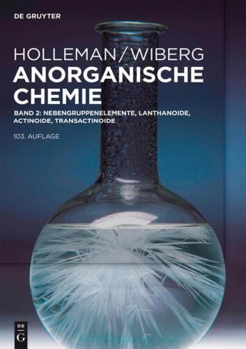 Anorganische Chemie: Nebengruppenelemente, Lanthanoide, Actinoide, Transactinoide, Anhänge