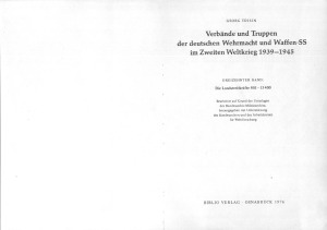Verbande und Truppen der deutschen Wehrmacht und Waffen-SS im Zweiten Weltkrieg 1939-45. Dreizehnter Band. Die Landstreitkrafte 801-13 400