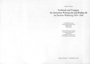 Verbande und Truppen der deutschen Wehrmacht und Waffen-SS im Zweiten Weltkrieg 1939-45. Funfzehnter Band. Kriegsstrkenachweisungen (KStN), Taktische Zeichen