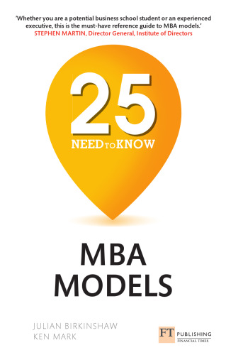 25 Need-to-Know MBA Models