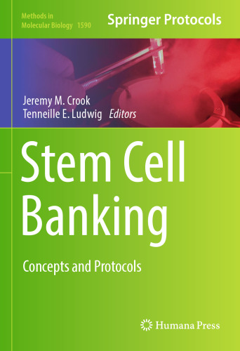 Stem Cell Banking: Concepts and Protocols