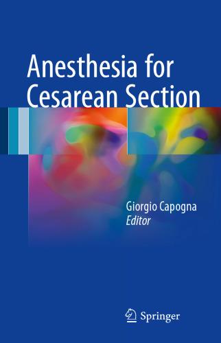Anesthesia for Cesarean Section