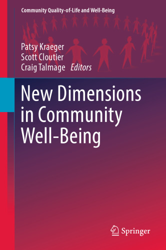 New Dimensions in Community Well-Being