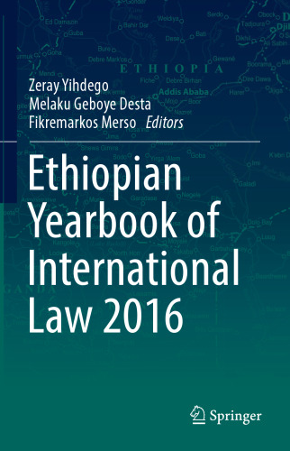 Ethiopian Yearbook of International Law 2016