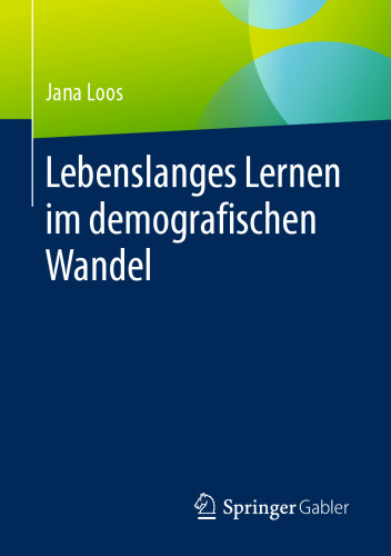 Lebenslanges Lernen im demografischen Wandel