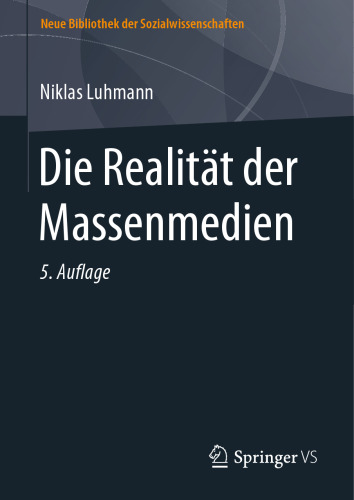 Die Realität der Massenmedien