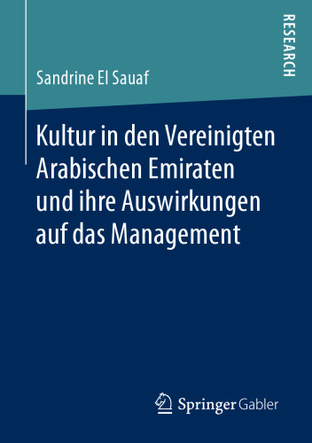 Kultur in den Vereinigten Arabischen Emiraten und ihre Auswirkungen auf das Management