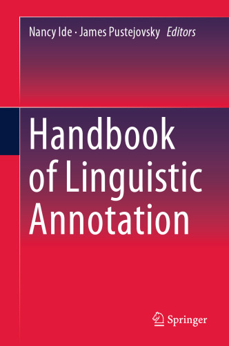 Handbook of Linguistic Annotation