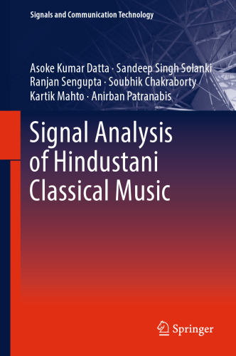 Signal Analysis of Hindustani Classical Music