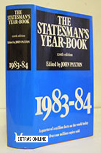 The Statesman’s Year-Book: Statistical and Historical Annual of the States of the World for the Year 1983–1984